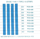 HELIX PCD TEST STRIPES (TYPE 2)