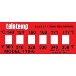 Temperature Indicating Labels / Strips