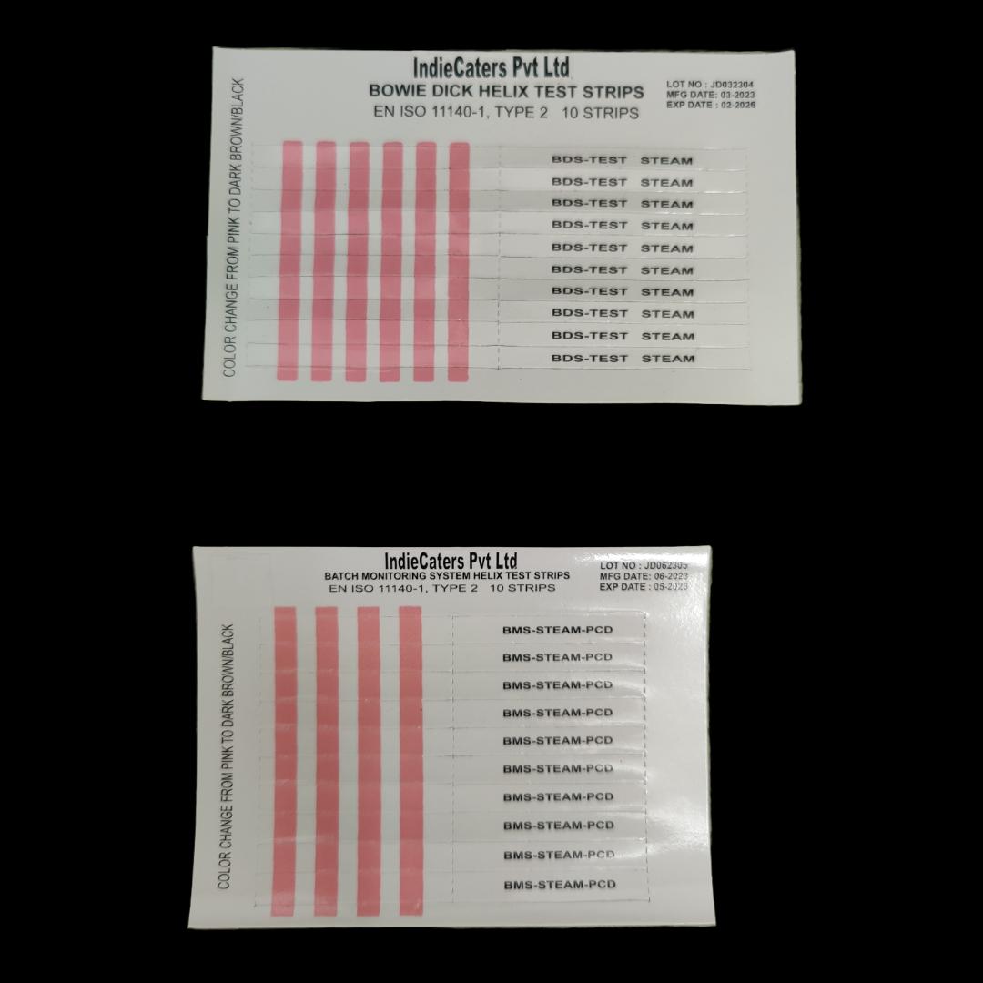 Bowie Dick Test Strip